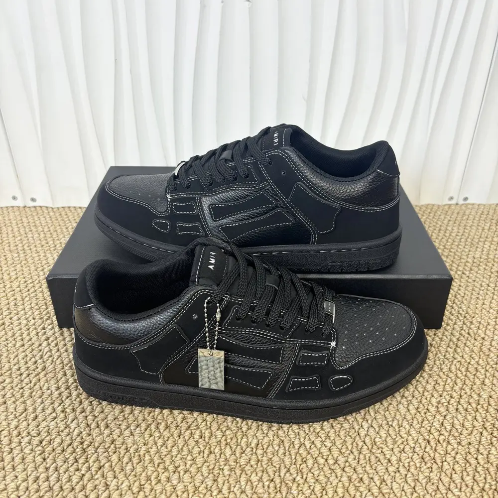 Amiri Skel Top Low In Black