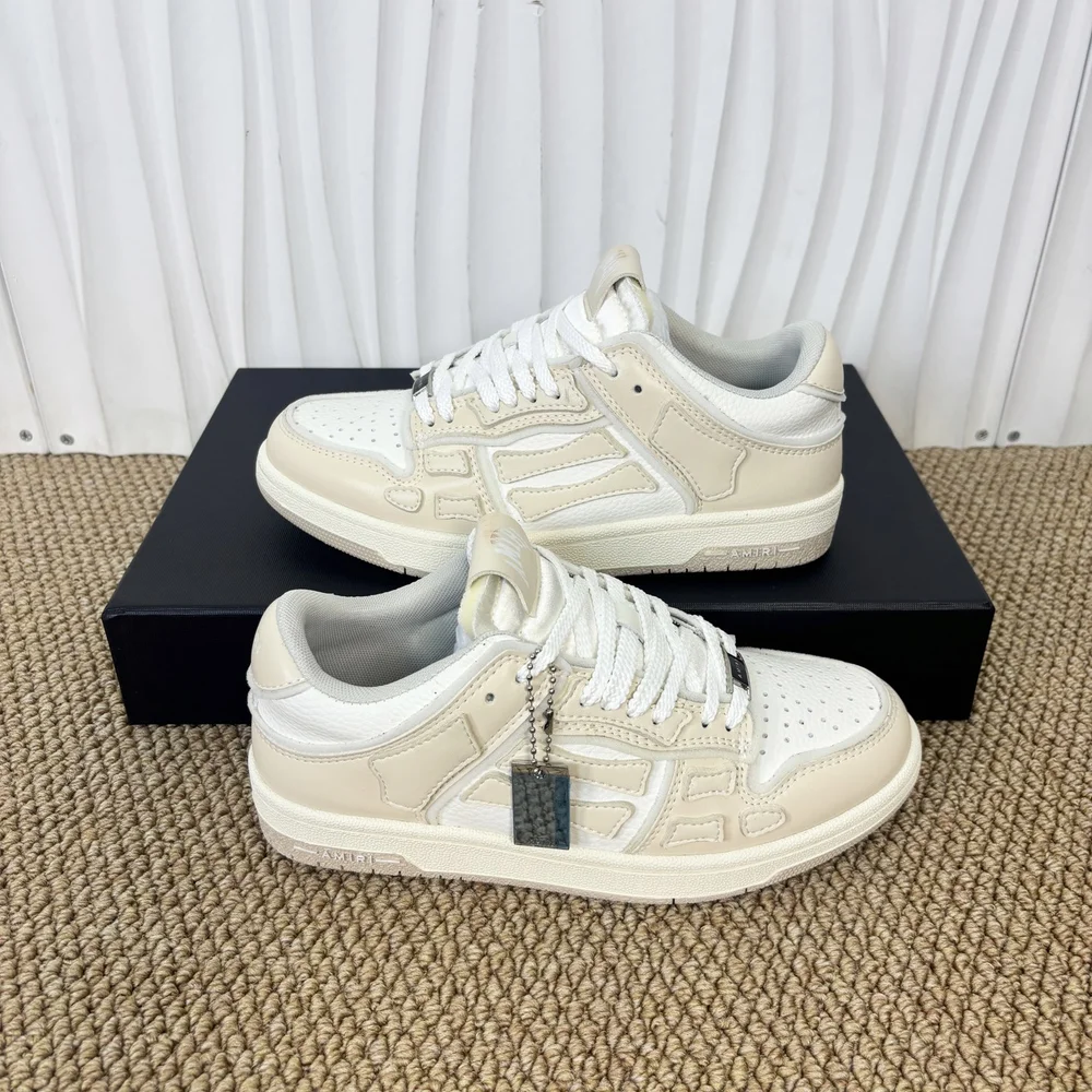 Amiri Skel Top Low In Creamy white