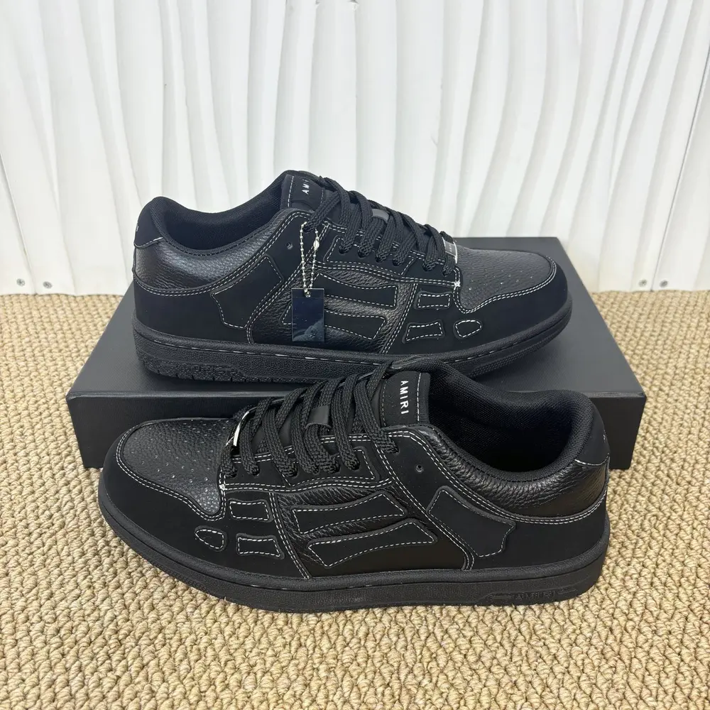 Amiri Skel Top Low In Black